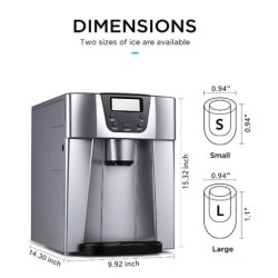 Ice Maker Household Smal Mini Commercial Automatic Multifunction Water Dispenser