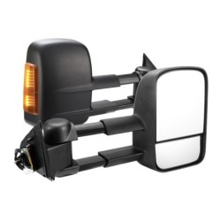 D23 NP300 2015-ON Adjustable Large Vision With Light Electric rear view mirror