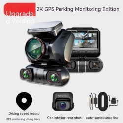 Panoramic Ultra-clear Driving Recorder Parking Hour Anti-scratch Car