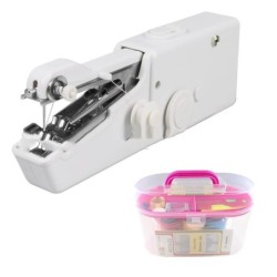 Handheld Portable Electric Sewing Machine Set Mini Household