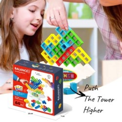 Balance Stacking Board Games Kids dults Tower Block Toys For Family Parties Trav