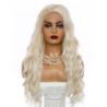 Golden Big Wave Long Chemical Fiber Lace Wig Female Headgear