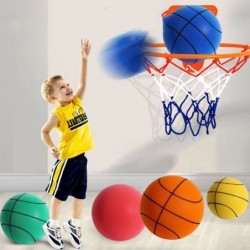 Silent High Density Foam Sports Ball Indoor Mute Basketball Soft Elastic Ball