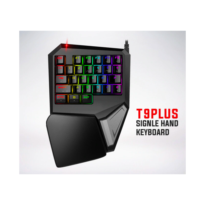 T9PLUS Single-handed Gaming keyboard 29 Buttons Mechanical Mini keypad