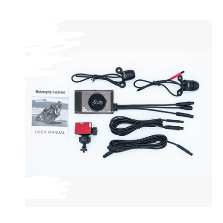 1080P  Locomotive Motorcycle Driving Recorder Split-type Front And Rear Waterpro