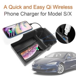 Model S X car wireless charger