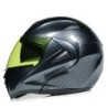 Motorcycle Uncovered Helmet Carbon Fiber Double Mirror Electric Bike Helmet