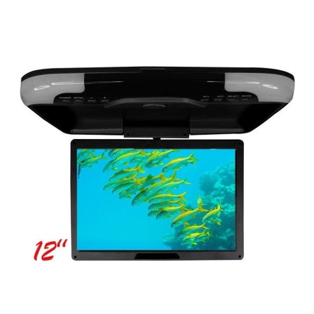 12 Inch Car Universal Roof Monitor Roof Monitor Single Video Input Neutral