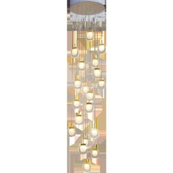 Restaurant Bar Art Crystal Glass Lamp
