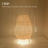 Japanese Style Floor Lamp Rattan Art Living Room Bedroom