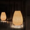 Japanese Style Floor Lamp Rattan Art Living Room Bedroom