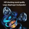 Bone Conduction Headphones  Ear Clip BluetoothTouch Wireless Earphone (1Piece)