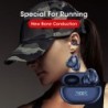 Bone Conduction Headphones  Ear Clip BluetoothTouch Wireless Earphone (1Piece)