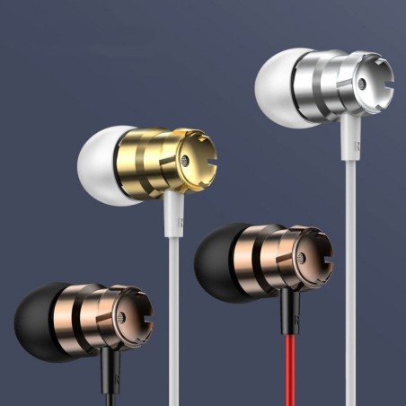 Metal turbo in-ear headphones