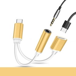Type-C To 3.5mm Headphone Jack Adapter Cable
