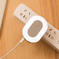 USB Creative Two Port Smart Phone Charger Night Light