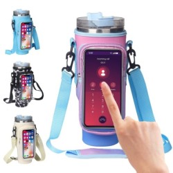 40oz Cup Cover Transparent Touch Screen Neoprene kitchen gadgets