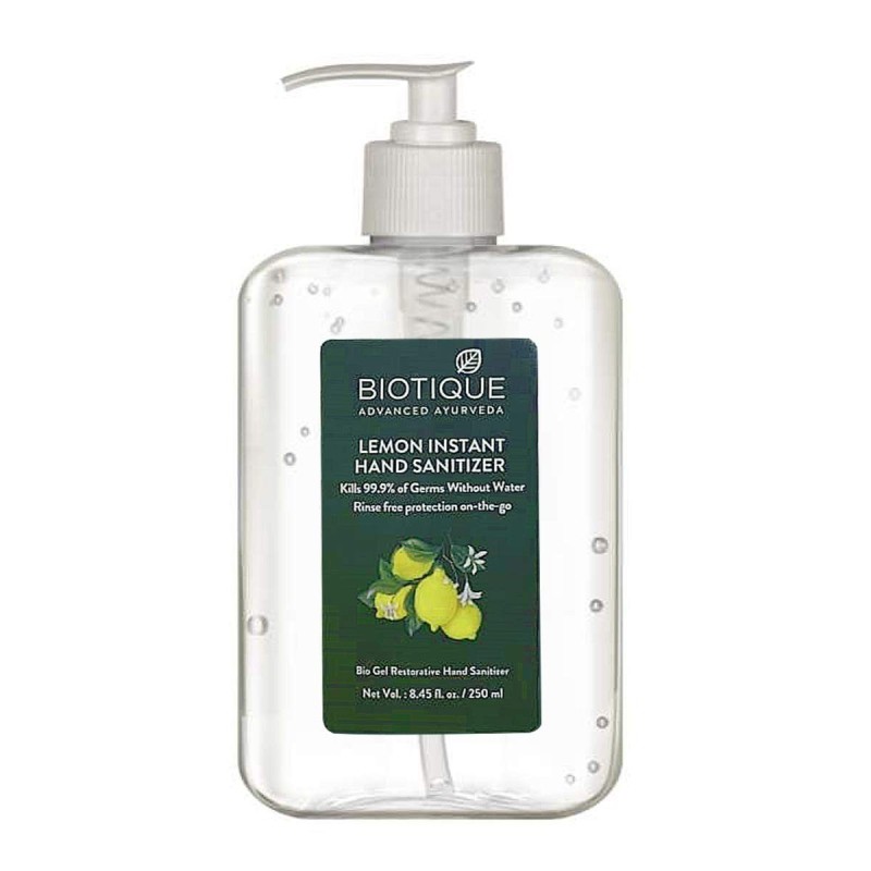 Biotique Bio Gel Restorative (Lemon Instant) Hand Sanitizer – 250Ml