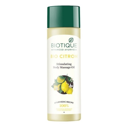Biotique Bio Citron Stimulating Body Massage Oil – 200Ml