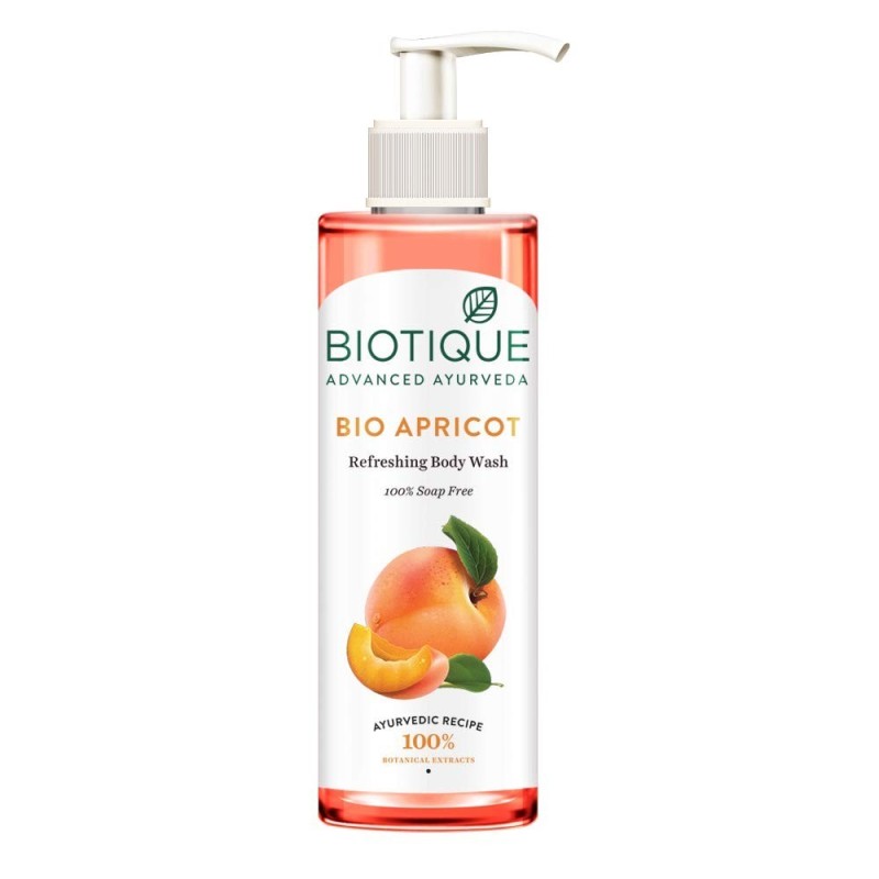 Biotique Bio Apricot Refreshing Body Wash – 200Ml