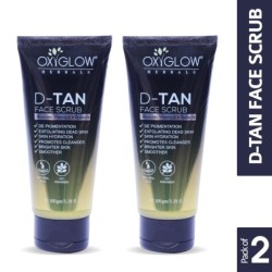 Oxyglow Herbale D-Tan Face Scrub
