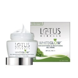 Lotus Herbals Whiteglow Skin Whitening And Brightening Gel Cream With Spf-25