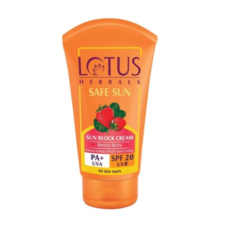 Lotus Herbals Safe Sun Cream Spf 20