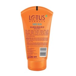 Lotus Herbals Safe Sun Cream Spf 20