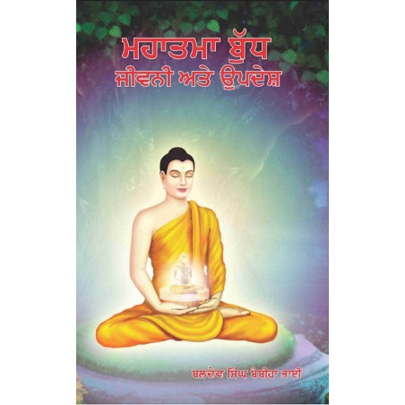 Mhatma Budh Jeevni Ate Updesh Paperback Baldev Singh Language Punjabi