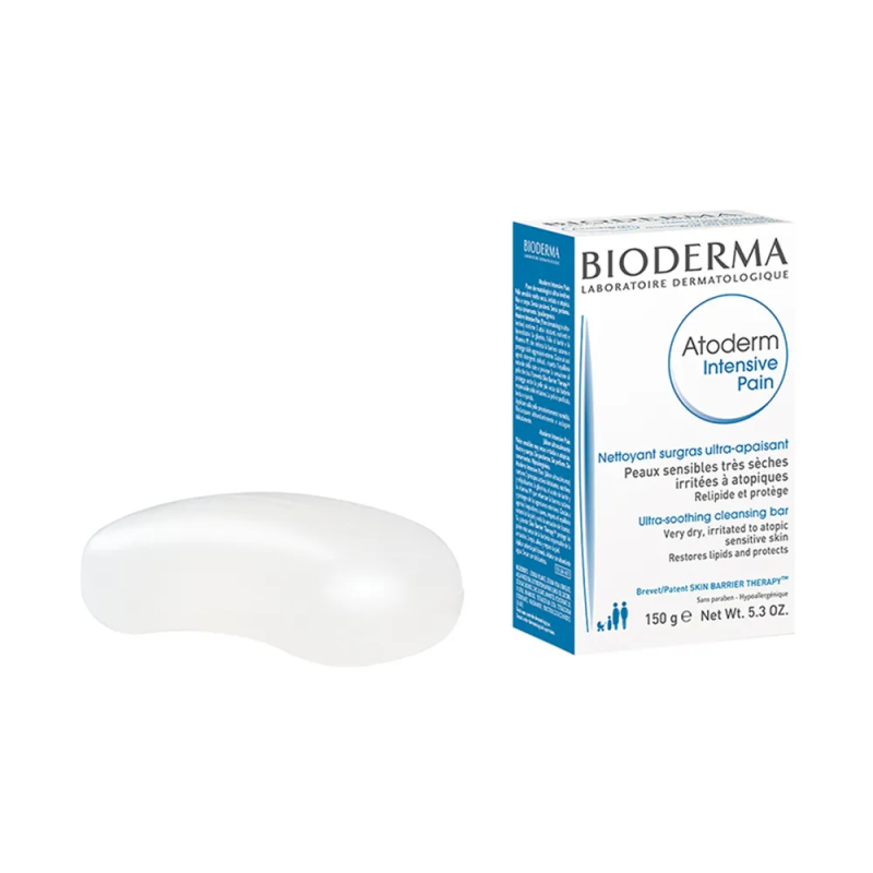 Bioderma Atoderm Intensive Pain Cleansing Ultra-Rich Ultra-Soothing Soap (150Gm)