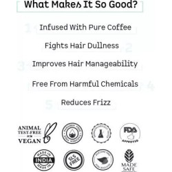 Mcaffeine Coffee Frizz Control Hair Serum With Walnut & Argan Oil