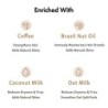 Mcaffeine Coffee Leave-In Hair Conditioner Cream With Coconut Milk