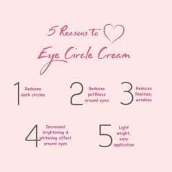 O3+ Eye Circle Brightening & Whitening Under Eye Cream (15G)