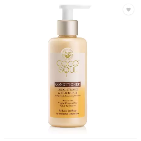 Coco Soul Conditioner For Long Strong & Black With Amla & Sesame (200Ml)