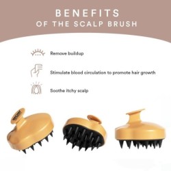 Wow Skin Science Stimulating Scalp Massager Brush