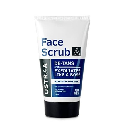 Ustraa Total De Tan Kit De Tan Face Scrub 100G Face Cream 50G