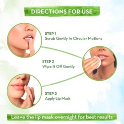 Mamaearth Vitamin C 100% Natural Lip Care Kit With Lip Scrub & Lip Mask For Pink And Plump Lips