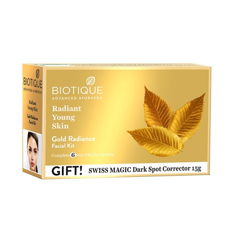 Biotique Gold Radiance Facial Kit (4 Facial Kits)