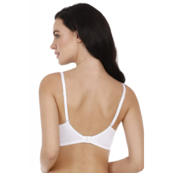 Amante Smooth Charm Padded Non-Wired T-Shirt Bra Bra10606 – Color – White– 01N
