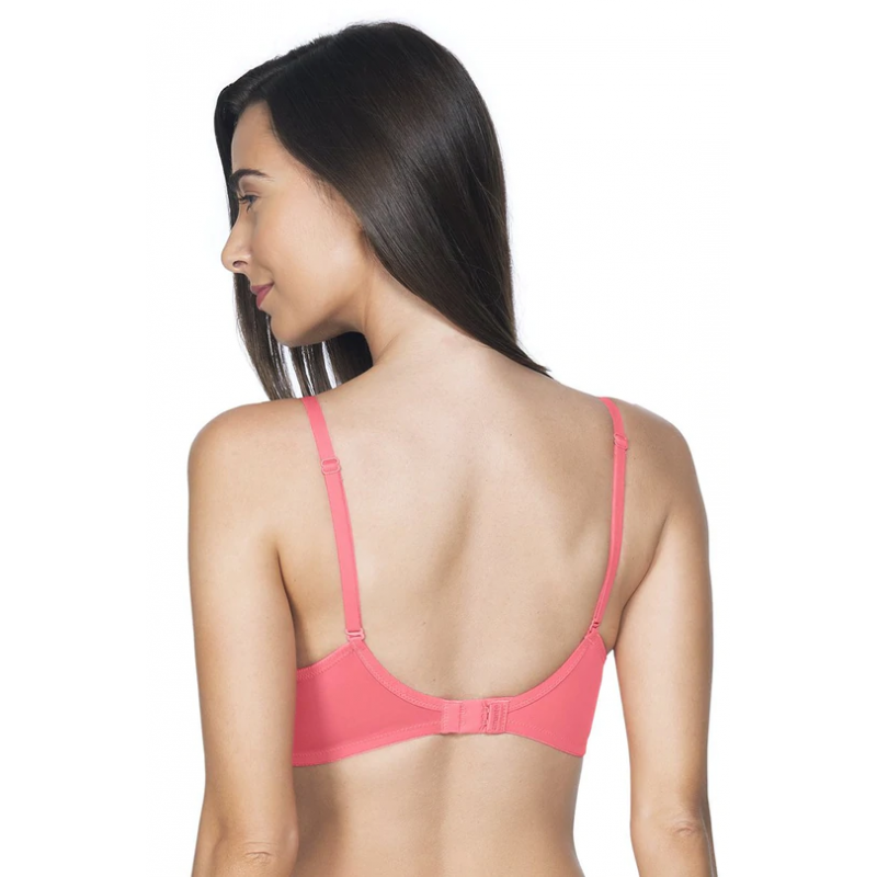 Buy Amante Smooth Charm Non-Wired T-Shirt Bra - Nude Online