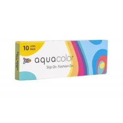 Aquacolor Daily Disposable Soft Colored Contact Lenses With Uv Protection 10 Lens Pack Ocean Blue