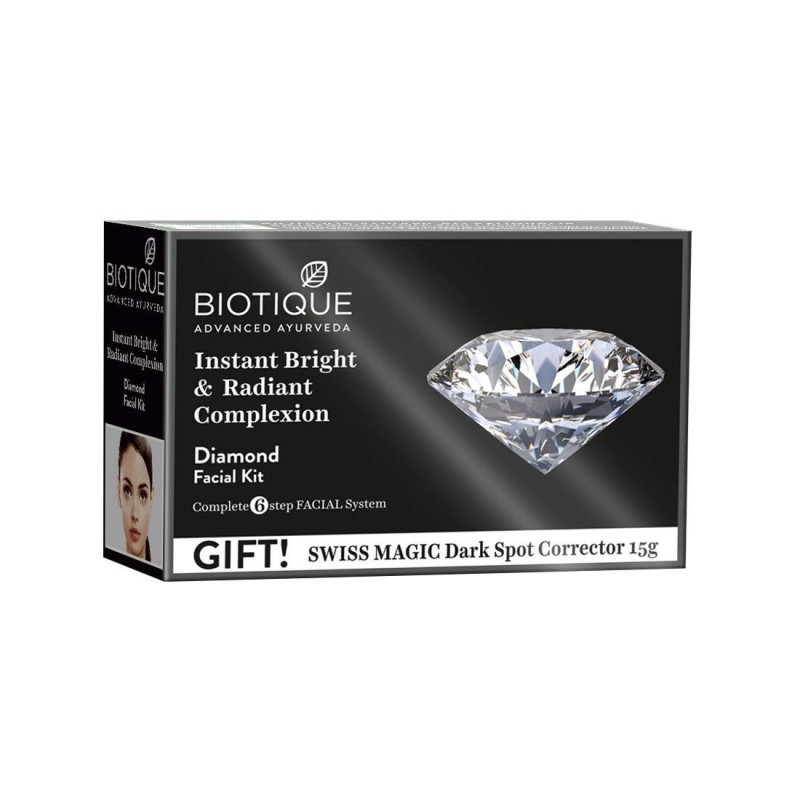 Biotique Diamond Facial Kit For Instant Bright & Radiant Complexion
