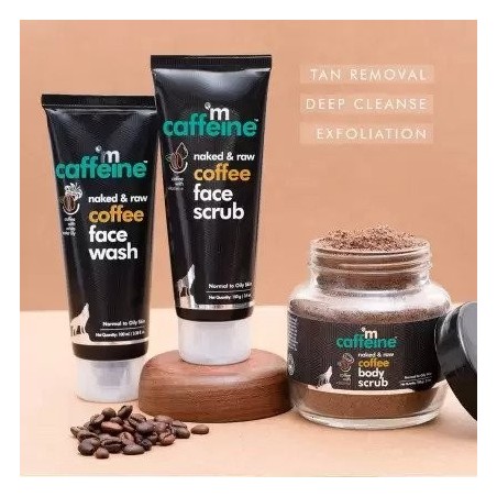 Mcaffeine Face Face Scrub Coffee Kit