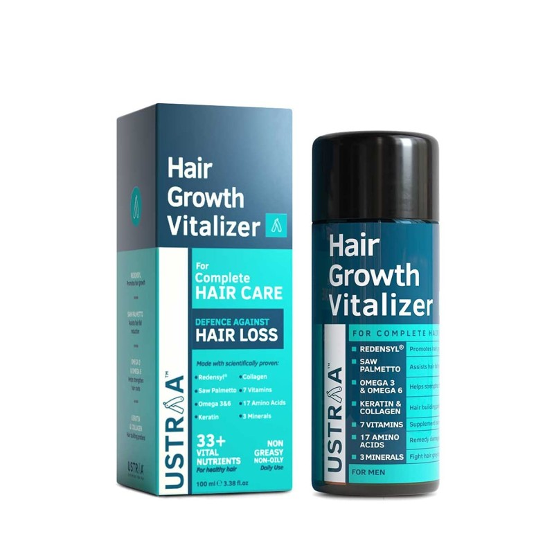 Ustraa Hair Growth Vitalizer, 100ml : Amazon.co.uk: Beauty