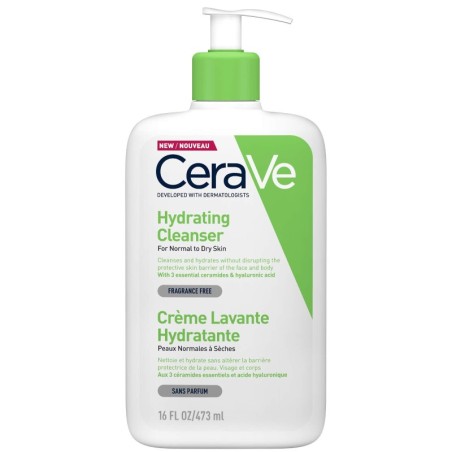Cerave Hydrating Cleanser (473Ml)