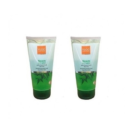 Vlcc Neem Face Wash With Chamomile & Tea Tree- 150 ml-Pack of 2