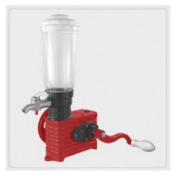 Kalsi Mixer Portable Hand Operated 2.5 Ltr Jar (Manual) Eco Friendly - No Power Required