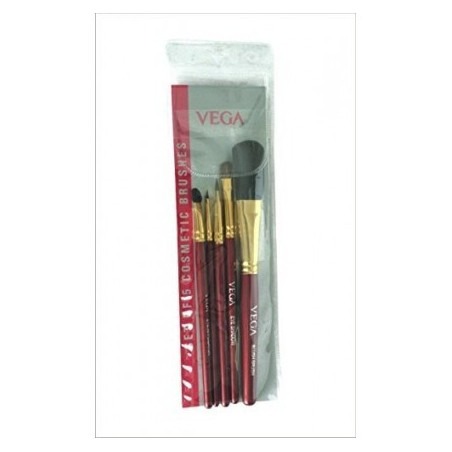 Vega Set Of 5 Cosmetic Brushes