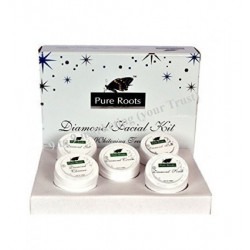 Pure Roots Diomond Facial Kit 300Gm