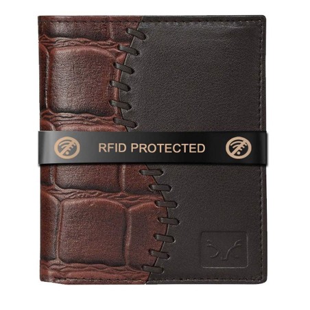 Men Genuine Leather Wallet | Rfid Card Slots Purse | Zipper Wallet Mens |  Rfid Wallet Men - Wallets - Aliexpress